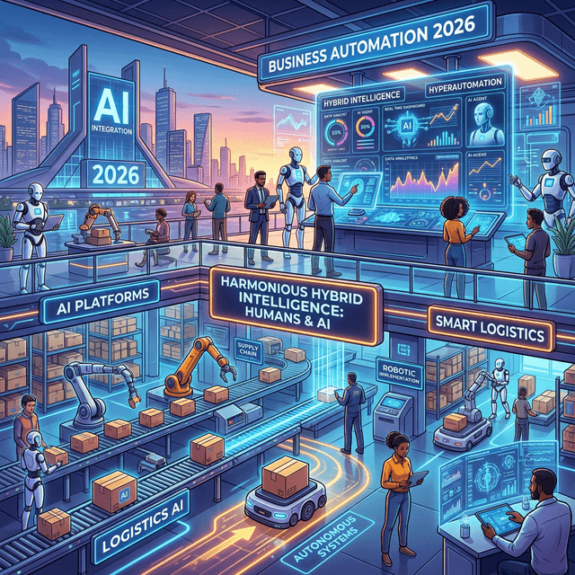 Business Automation and Robotics: The Hyperautomation Shift of 2026